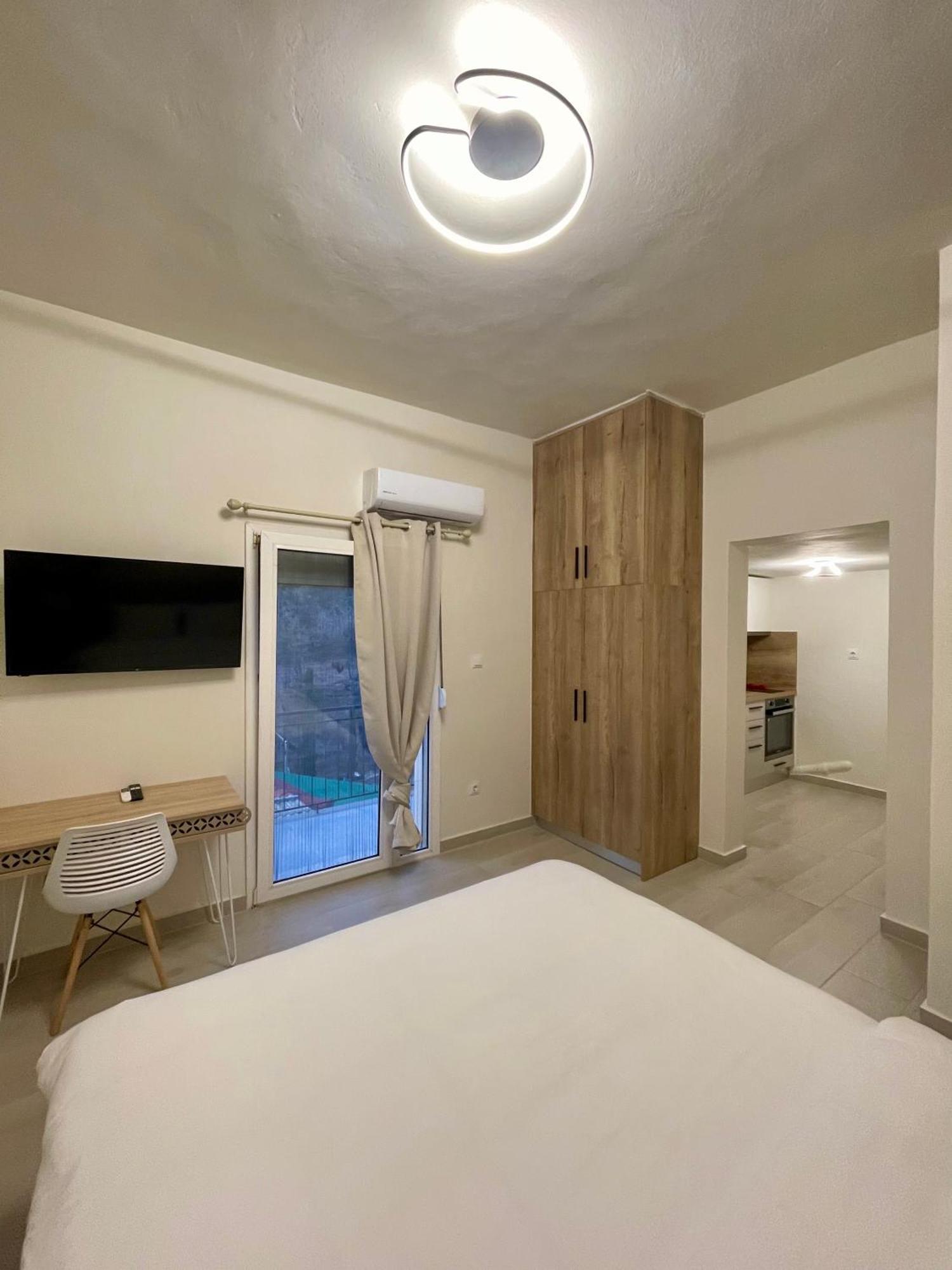 Lemnos Urban Escape Apartment มิรินา ภายนอก รูปภาพ